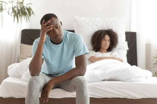 Man upset about ED symptoms Avon