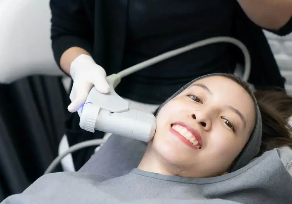 HIFU treatment Avon in progress