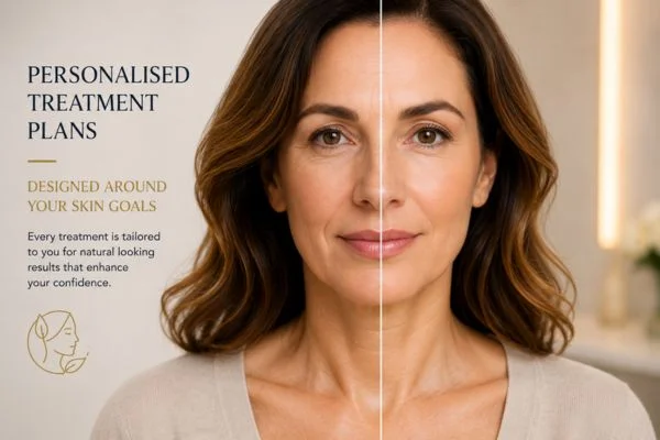Before and after results of Collagen Lift Therapy Avon